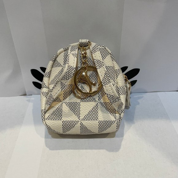 Super cute!  NEW!  Owl Bag backpack charm/coin purse - Picture 3 of 8